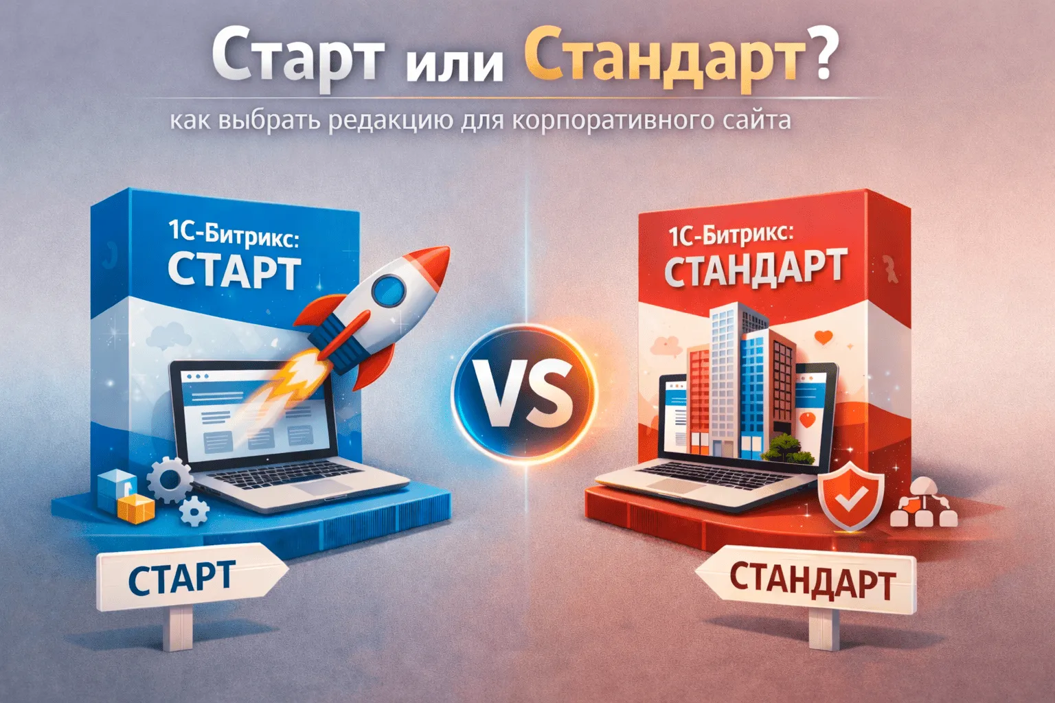 Старт или Стандарт: как выбрать редакцию для корпоративного сайта в Абакане